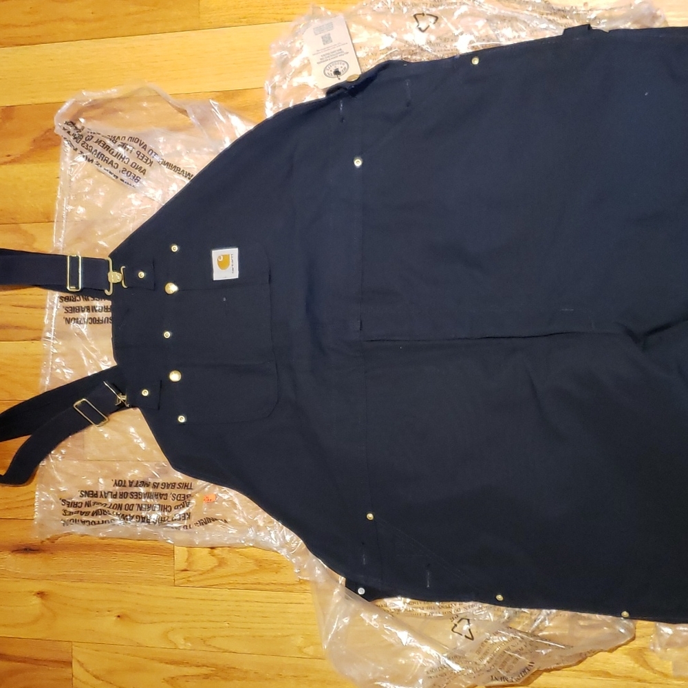 Carhartt Quilt Lined Bib Overalls